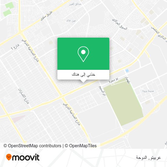 خريطة عربيتو
