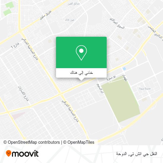 خريطة النقل جي اتش تي