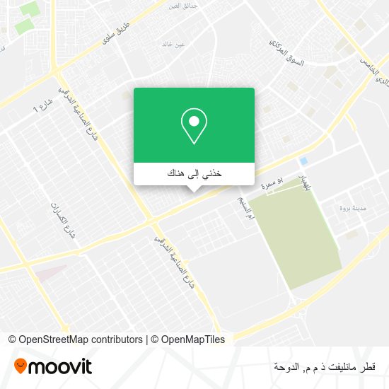 خريطة قطر مانليفت ذ م م