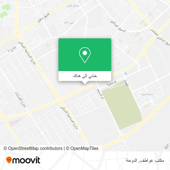 خريطة مكتب عواطف