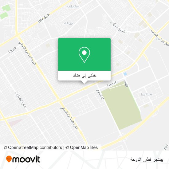 خريطة بيننجر قطر