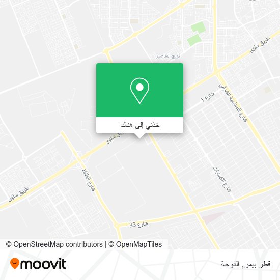 خريطة قطر بيمر
