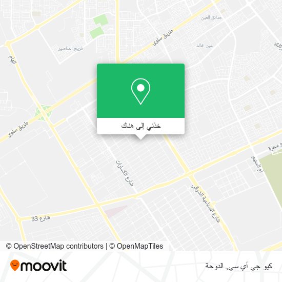 خريطة كيو جي أي سي