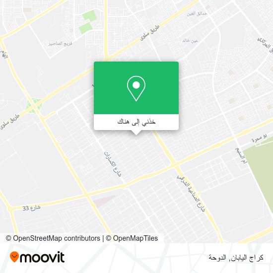 خريطة كراج اليابان