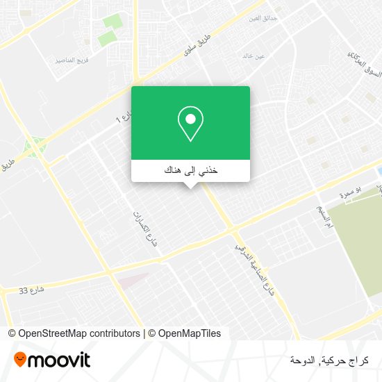 خريطة كراج حركية