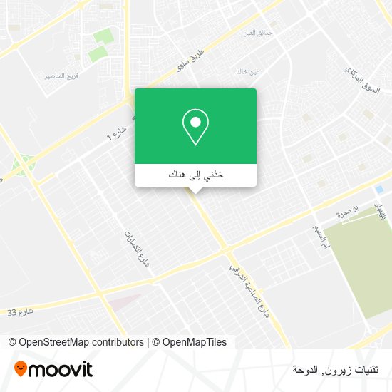 خريطة تقنيات زيرون