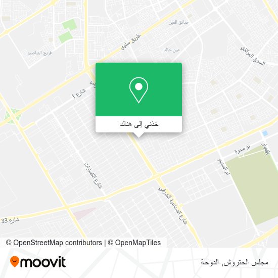 خريطة مجلس الحتروش