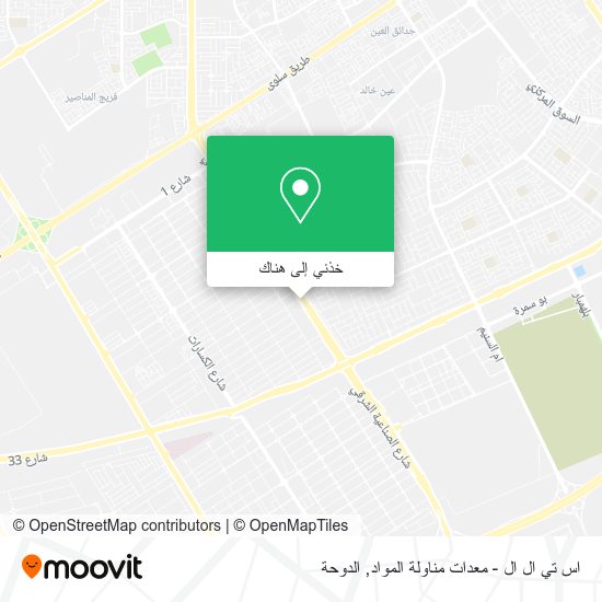 خريطة اس تي ال ال - معدات مناولة المواد