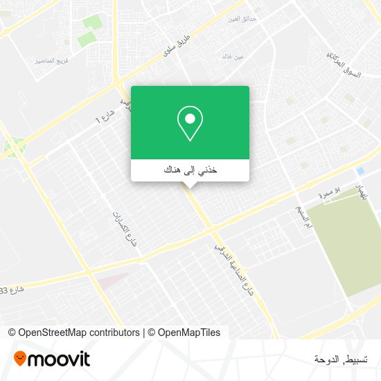 خريطة تسبيط