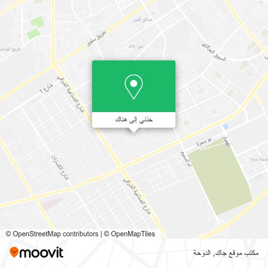 خريطة مكتب موقع جاك