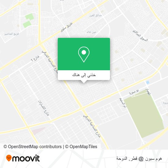 خريطة هوم سبون @ قطر