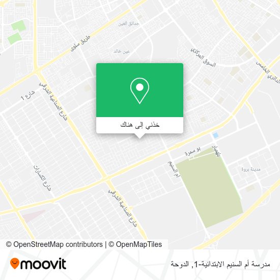 خريطة مدرسة أم السنيم الابتدائية-1