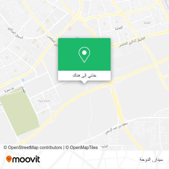 خريطة سيدار