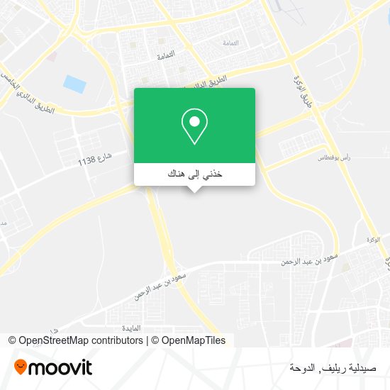 خريطة صيدلية ريليف