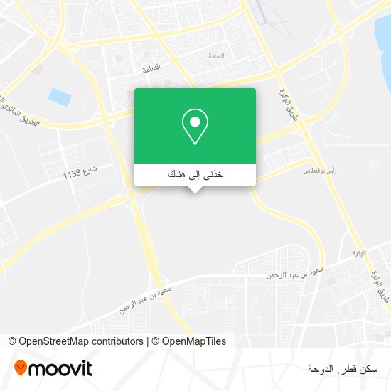 خريطة سكن قطر