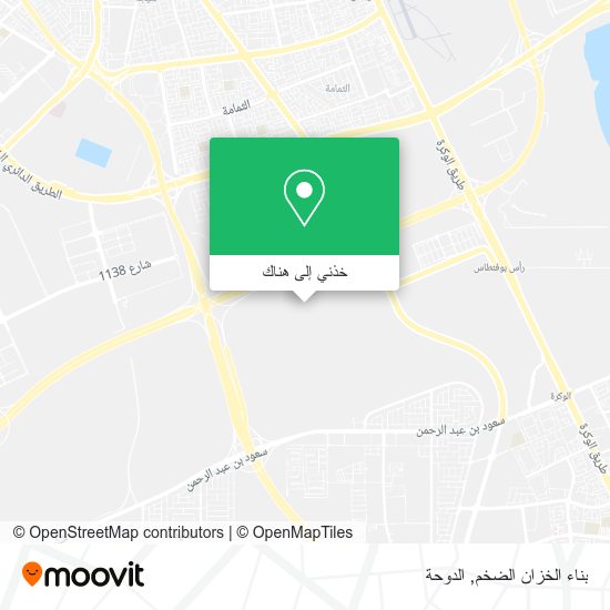 خريطة بناء الخزان الضخم