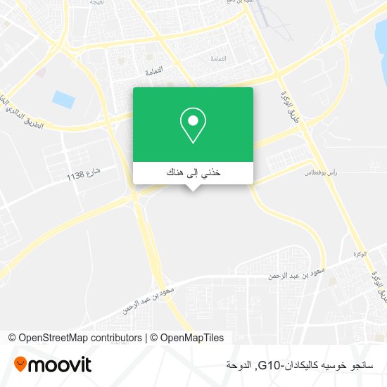 خريطة سانجو خوسيه كاليكادان-G10