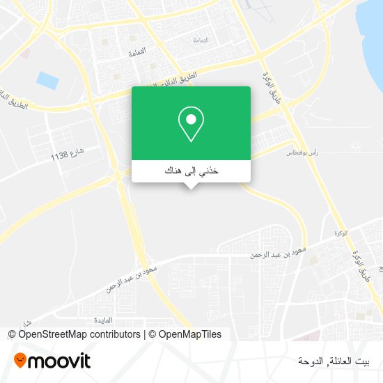 خريطة بيت العائلة