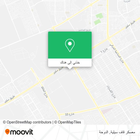 خريطة معسكر قاف سيلية
