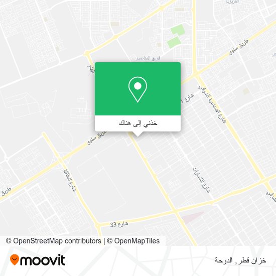 خريطة خزان قطر