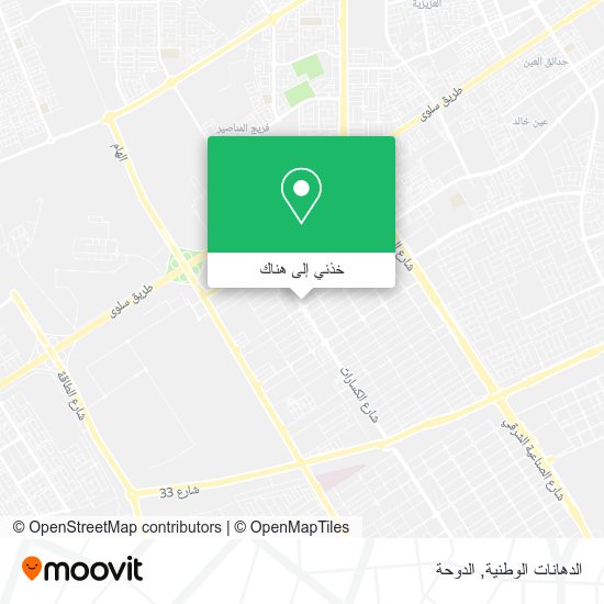 خريطة الدهانات الوطنية