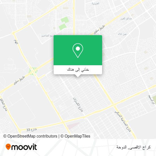 خريطة كراج الاقصى