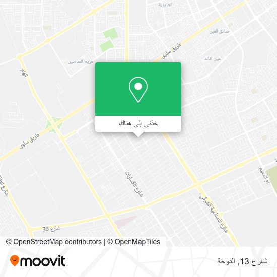 خريطة شارع 13
