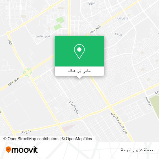 خريطة محطة عزيز