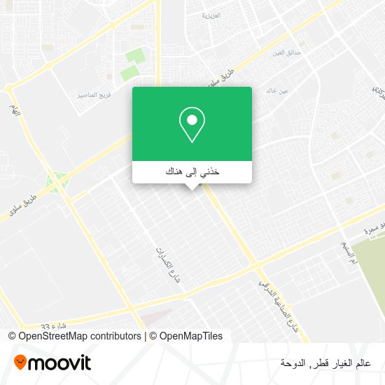 خريطة عالم الغيار قطر