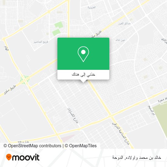 خريطة خالد بن محمد واولاده