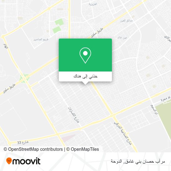 خريطة مرآب حصان بني غامق