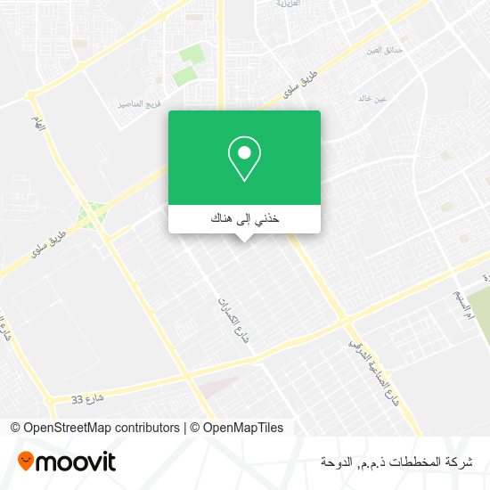 خريطة شركة المخططات ذ.م.م