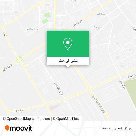 خريطة مركز العصر