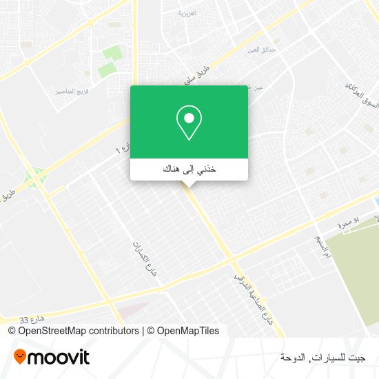 خريطة جيت للسيارات
