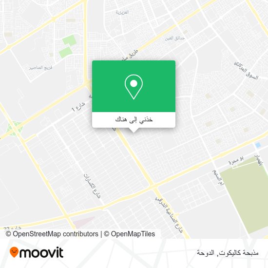 خريطة مذبحة كاليكوت