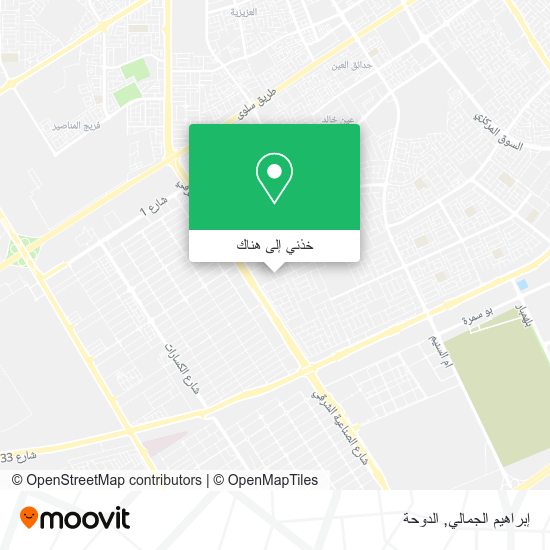 خريطة إبراهيم الجمالي