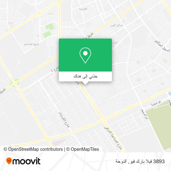 خريطة 3893 فيلا بارك فيو