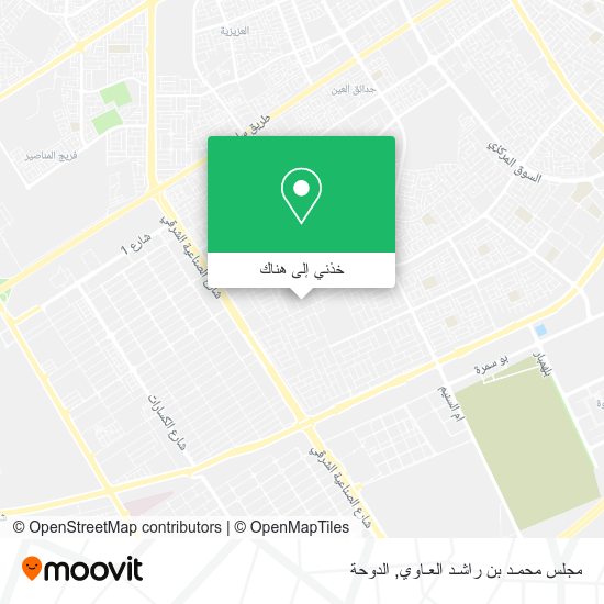 خريطة مجلس محمـد بن راشـد العـاوي