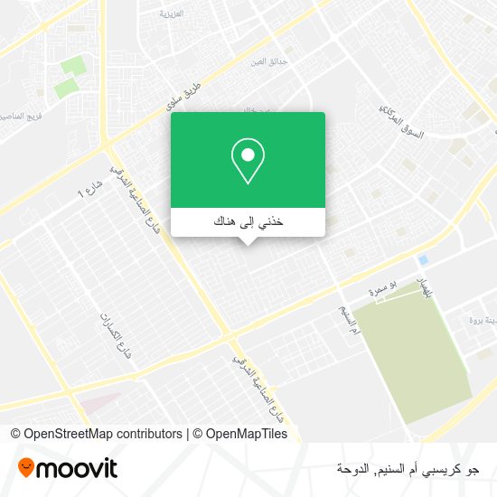 خريطة جو كريسبي أم السنيم