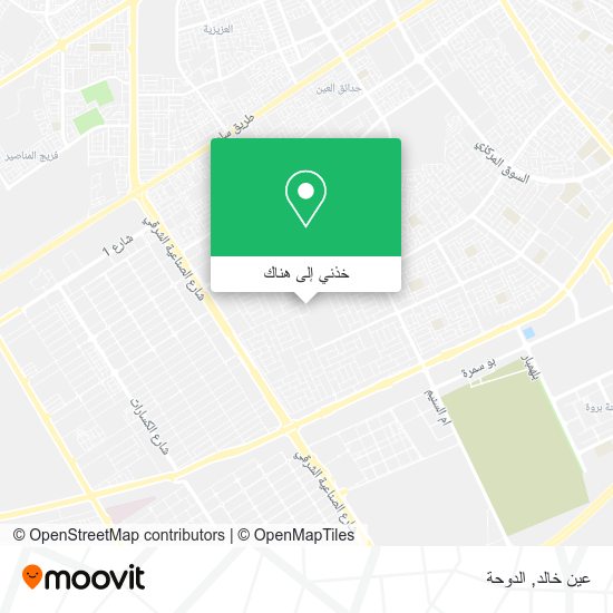 خريطة عين خالد
