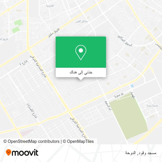 خريطة مسجد وقود