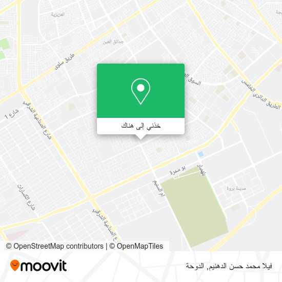 خريطة فيلا محمد حسن الدهنيم