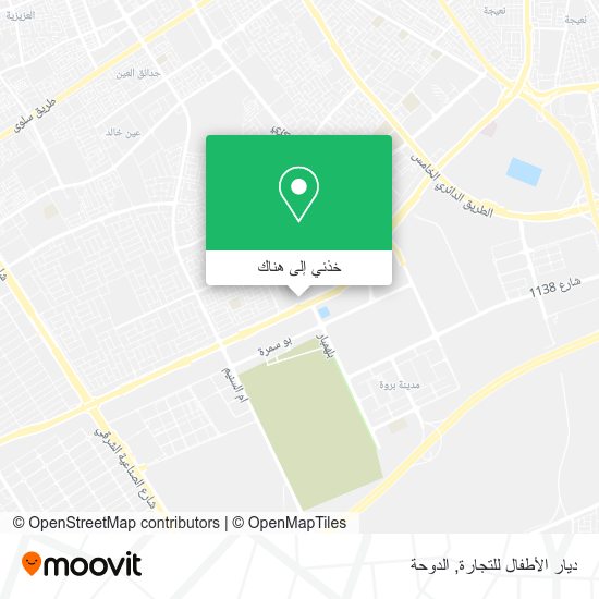 خريطة ديار الأطفال للتجارة