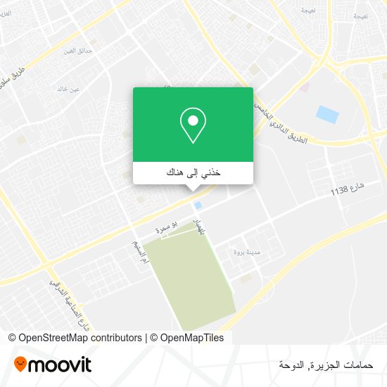 خريطة حمامات الجزيرة