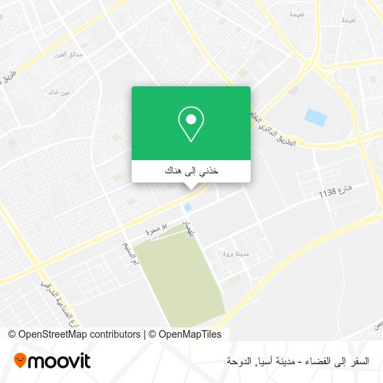 خريطة السفر إلى الفضاء - مدينة آسيا