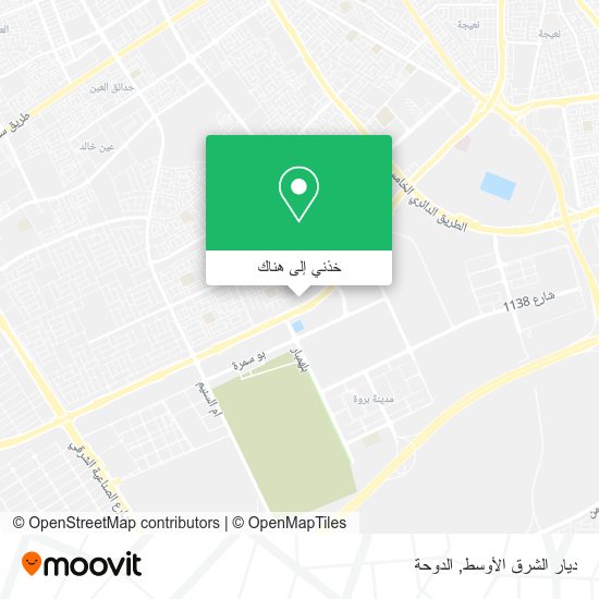 خريطة ديار الشرق الأوسط