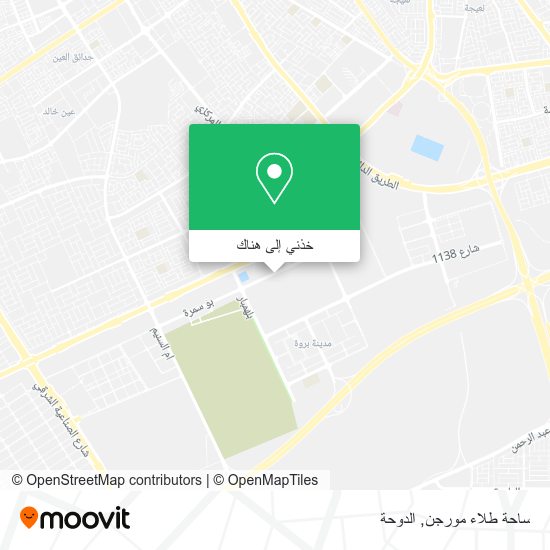 خريطة ساحة طلاء مورجن