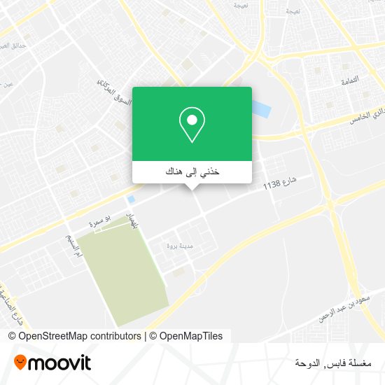 خريطة مغسلة فابس
