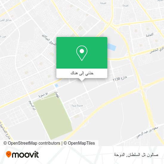 خريطة صالون تل السلطان