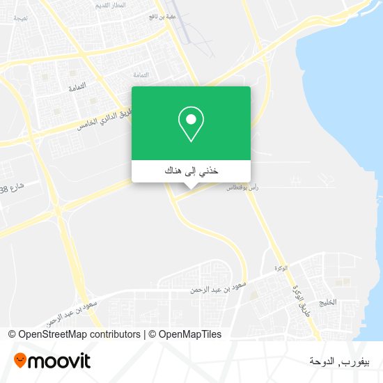 خريطة بيفورب